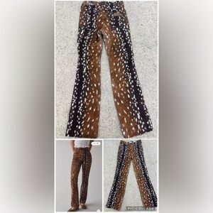 Wrangler x Urban Outfitters | Fawn Print Mid Rise Bootcut